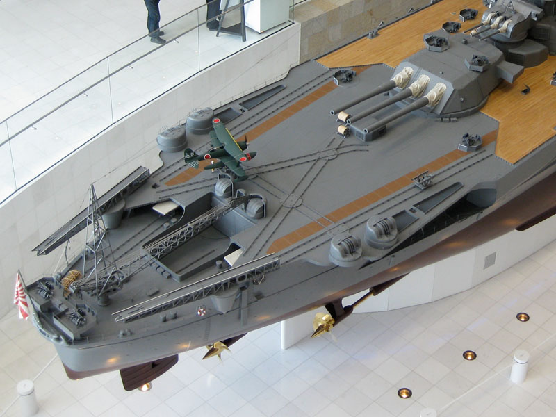 1/10 scale IJN Yamato Model Yamato Museum, Kure | CosmoDNA